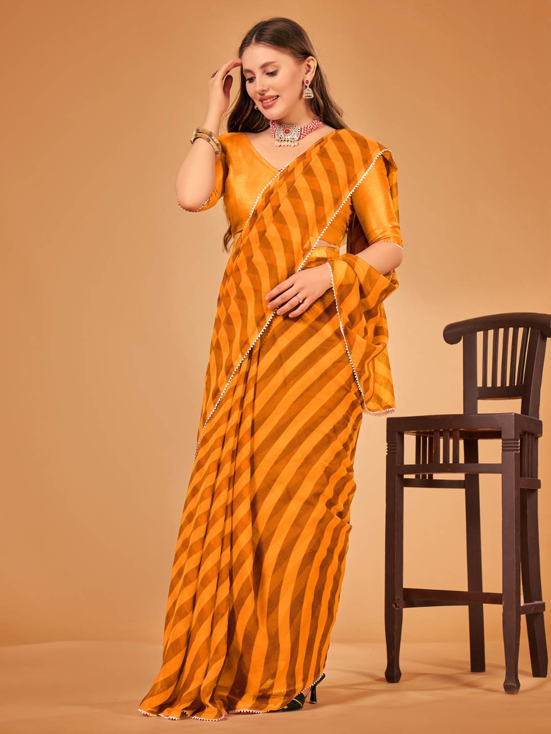 ready-to-wear saree – classic charm meets modern