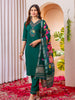 Stylish & Elegant Straight Kurti Pant Dupatta Set for Women
