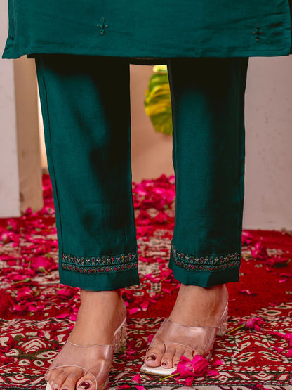 Stylish & Elegant Straight Kurti Pant Dupatta Set for Women